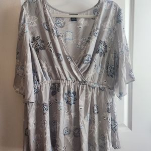 Torrid Floral Blouse